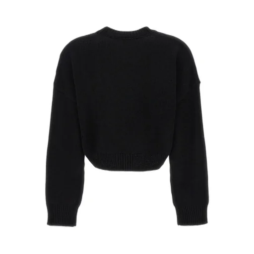 Logo Plaque Knitted Jumper