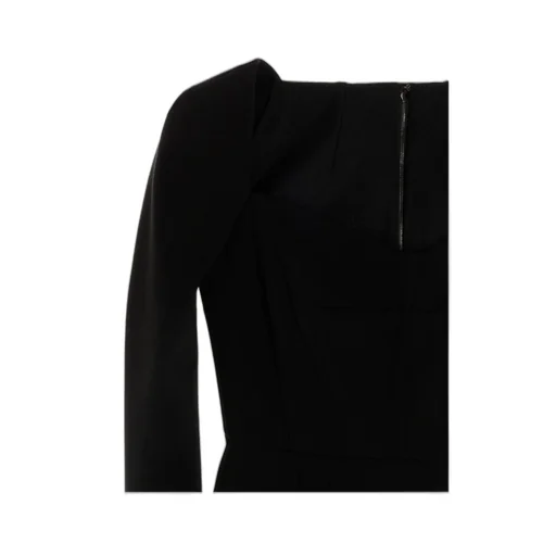 Fitted Long-Sleeve Dress