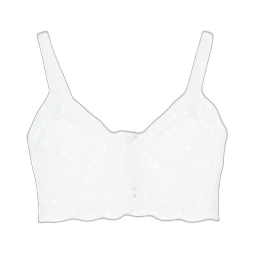 Lace Sleeveless Cropped Top