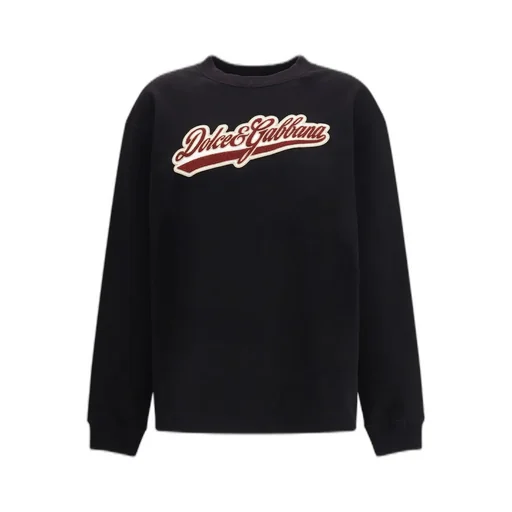 Logo Patch Crewneck Sweatshirt
