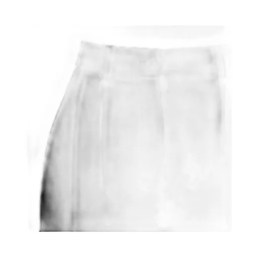 Calf-Length Tuxedo Pencil Skirt