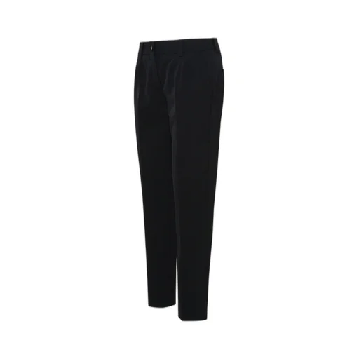 Kate Pleated Low-Rise Trousers