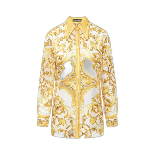 Majolica Printed Twill Shirt