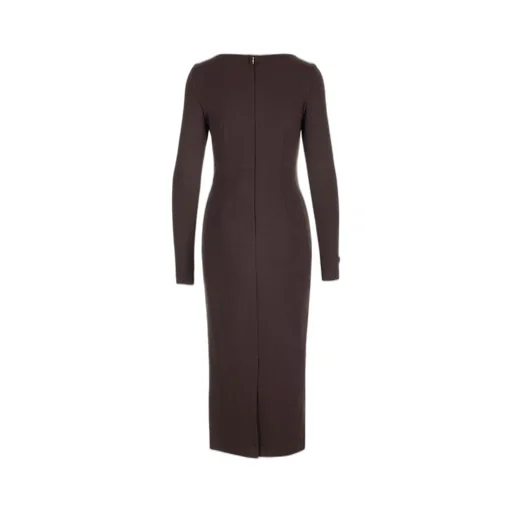 Square Neck Midi Dress