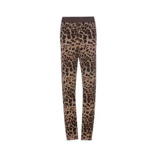 Leopard-Printed High-Waist Leggings