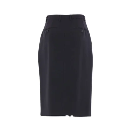 Pleated Midi Skirt