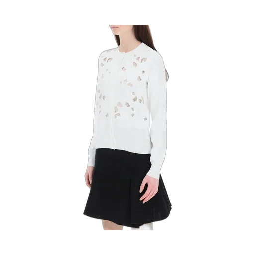 Floral Embroidered Cardigan