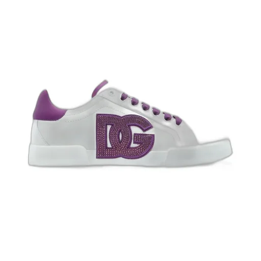 Portofino Dg Logo Patch Sneakers
