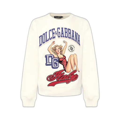 Graphic Printed Crewneck Sweatshirt
