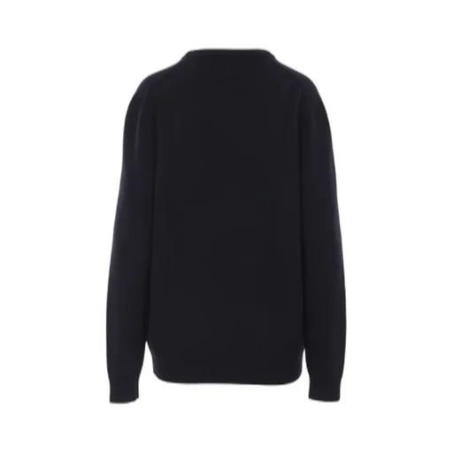 Embellished V-Neck Knitted Pullover