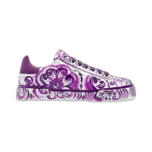 Majolica Printed Sneakers