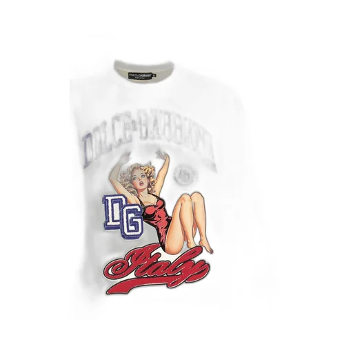 Graphic Printed Crewneck Sweatshirt