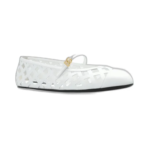 Openwork Ballet Flats
