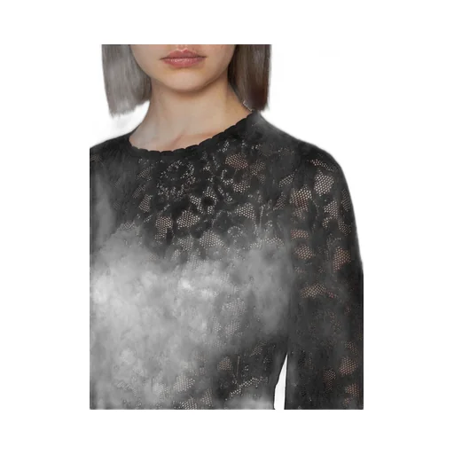 Long-Sleeved Lace Dress