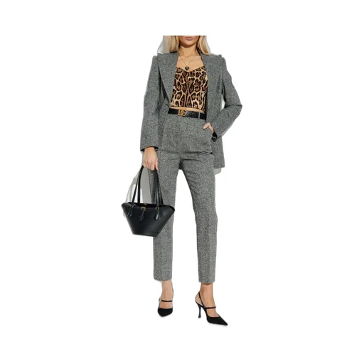 Single Breasted Straight Hem Jacket