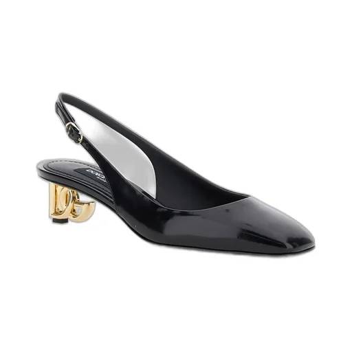 Square Toe Slingback Pumps
