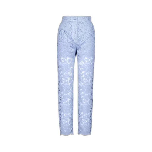 Floral Lace Tailored Pants