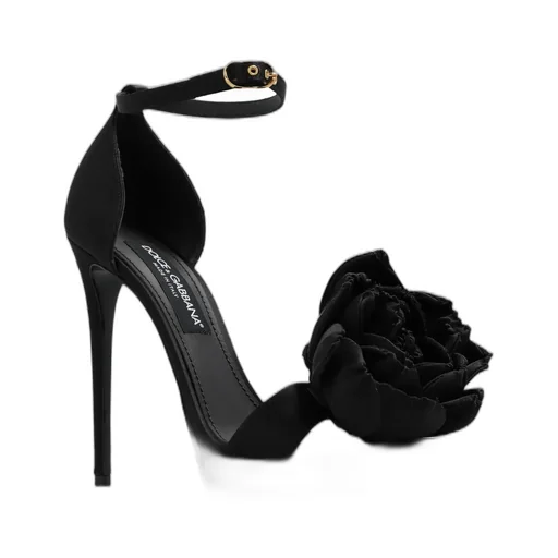 Flower Detailed Platform Sandals