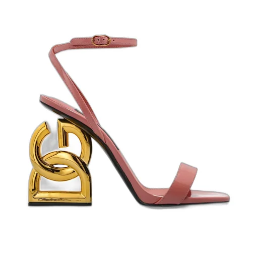 Keira Logo Heel Sandals
