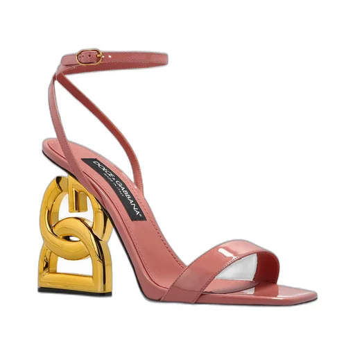 Keira Logo Heel Sandals