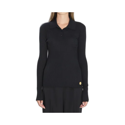 Long-Sleeved Polo Shirt