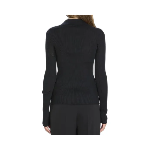 Long-Sleeved Polo Shirt