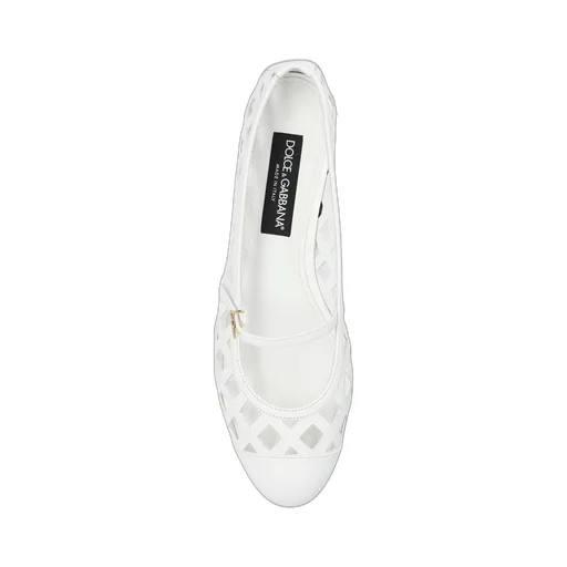 Openwork Ballet Flats