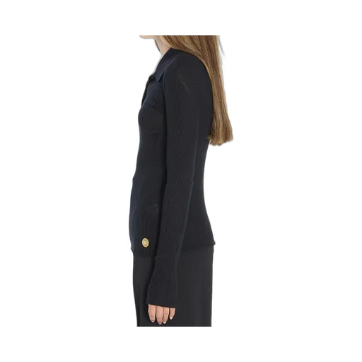 Long-Sleeved Polo Shirt