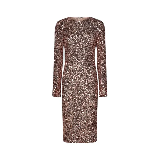 Sequin Embellished Midi Dress