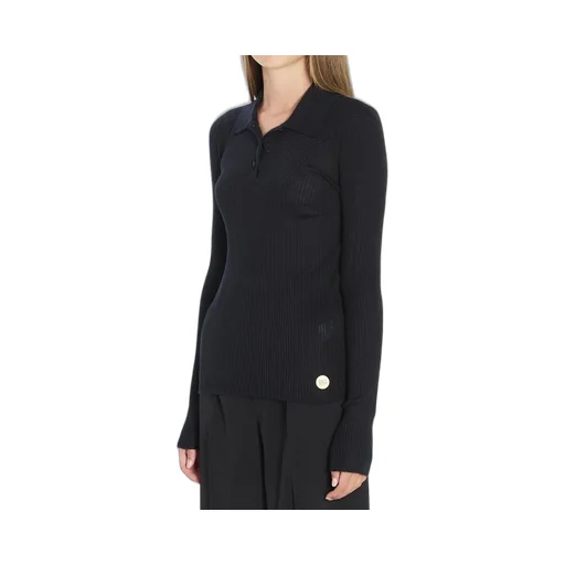 Long-Sleeved Polo Shirt