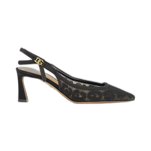 Lace Slingback Pumps