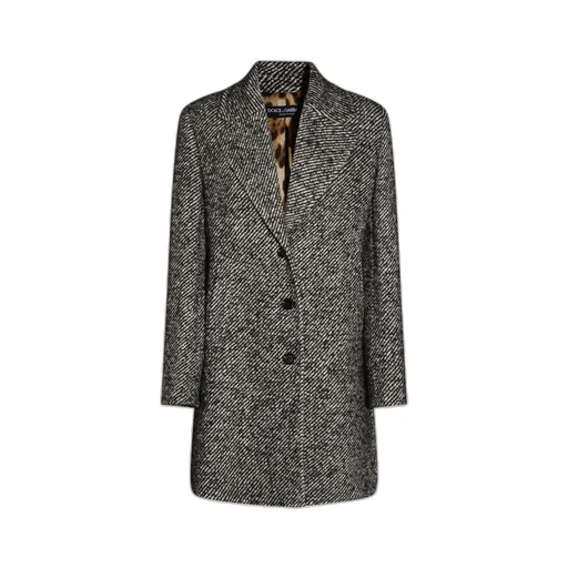 Straight Hem Coat