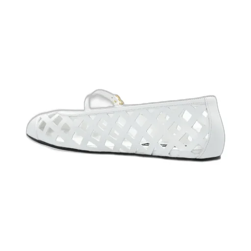 Openwork Ballet Flats