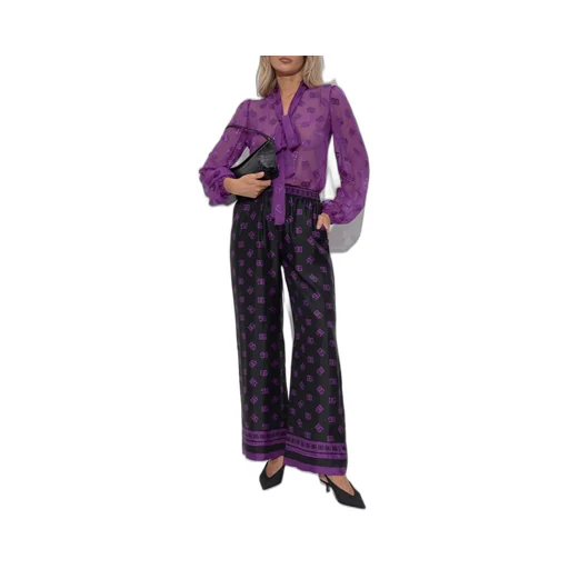 Monogram Jacquard Trousers