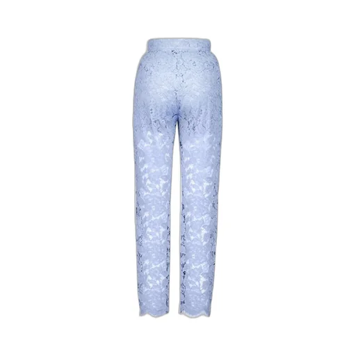 Floral Lace Tailored Pants