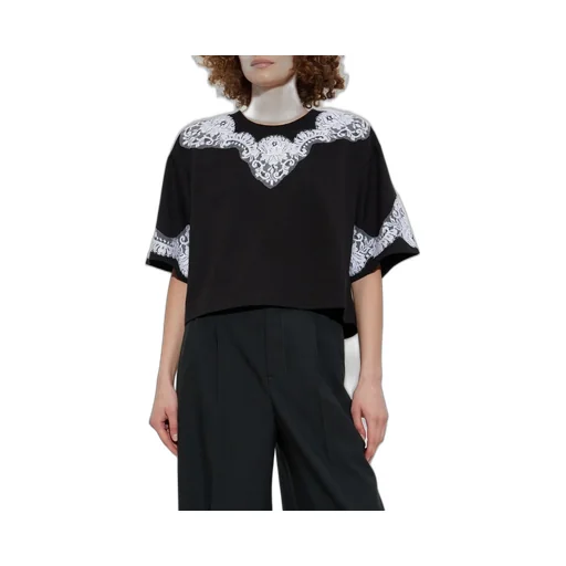 Lace Insert T-Shirt