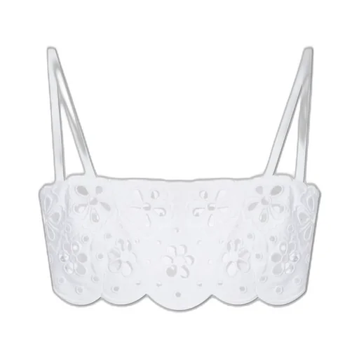 Cut-Out Detailed Lace Top