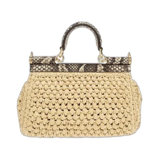 Small Sicily Logo Plaque Handbag