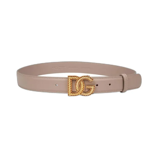 Dg Logo Plaque Buckle Belt