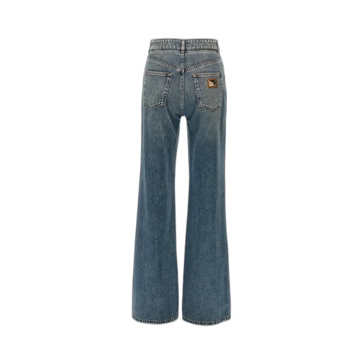 Logo Plaque Jeans