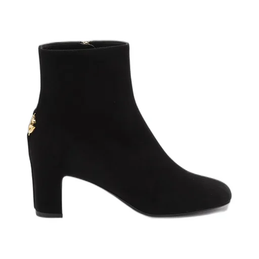 Logo Plaque Ankle Boots