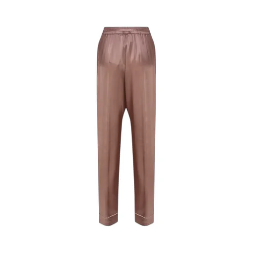 High-Waisted Pajama Pants
