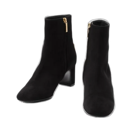 Logo Plaque Ankle Boots