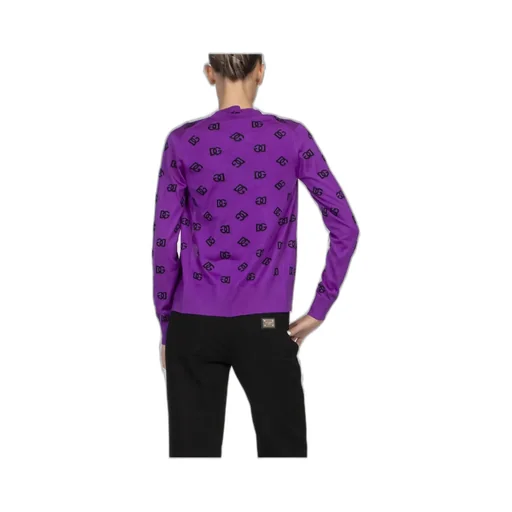 Logo Intarsia Cardigan