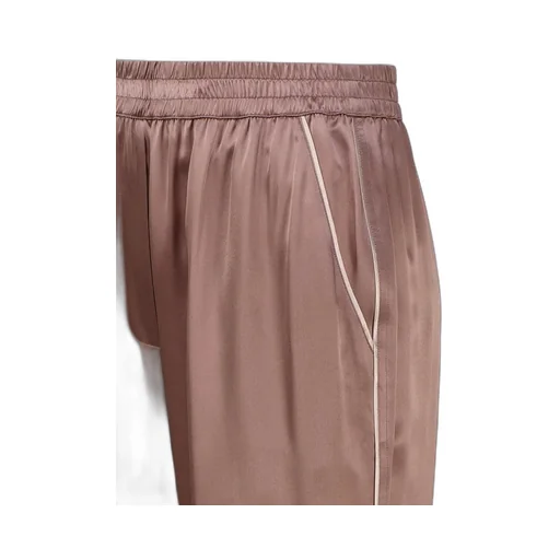 High-Waisted Pajama Pants