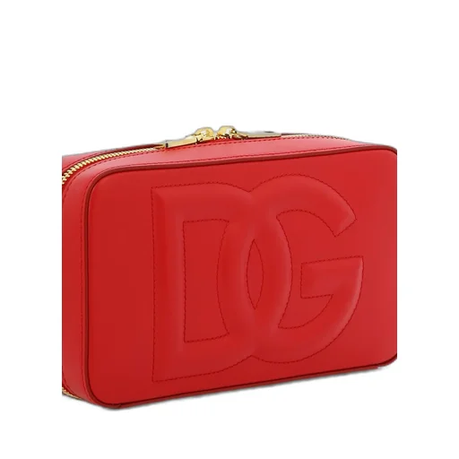 Logo-Embossed Small Camera Bag