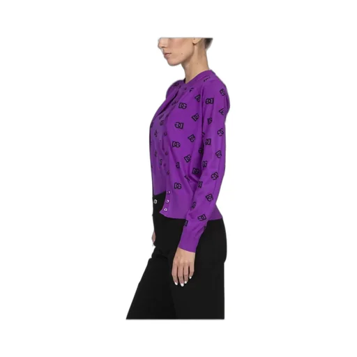 Logo Intarsia Cardigan