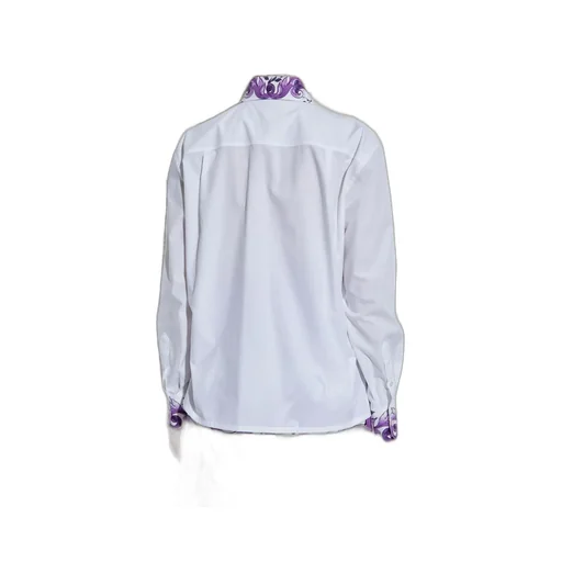Majolica Printed Long-Sleeved Shirt