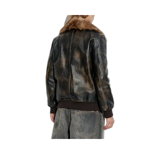 Press-Stud Fastened Jacket