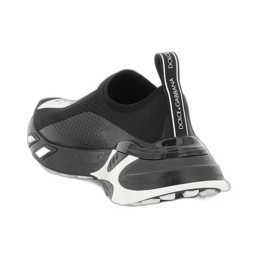 Logo-Printed Low-Top Knitted Sneakers